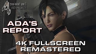 Resident Evil 4 - Adas Report - Hd Project Remaster