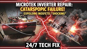 Drive problem! Microtek inverter 24x7 me MOSFET kaise change Karen.