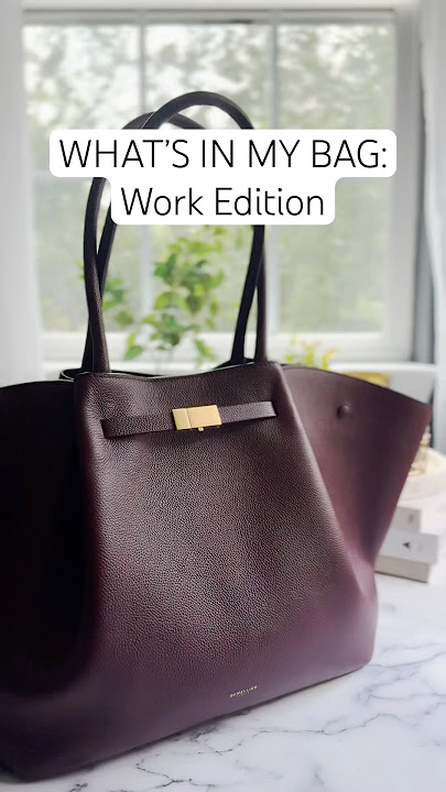 What’s in my Work Bag✨#whatsinmybag #workbag #amazonmusthaves #asmrpacking #organizing #packwithme