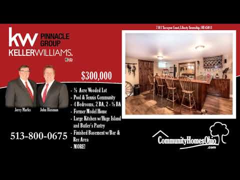 7181 Tarragon Court, Liberty Township, OH home video tour