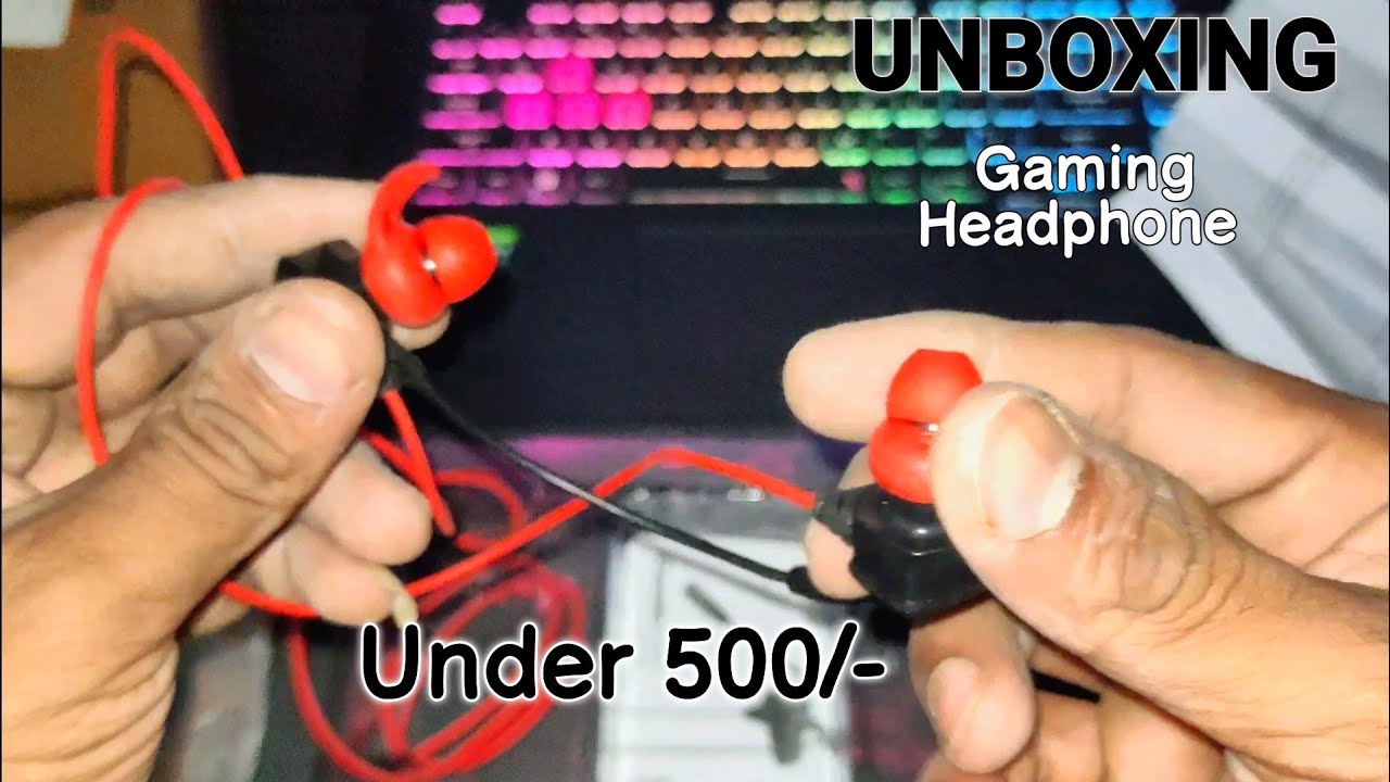 Best Gaming Headphone Under 500/Cosmic Byte CBEP03 Wired Gaming