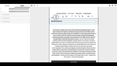 New RTE for GrapesJS editor