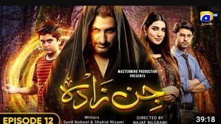 Jinzada Episode 12 English Sub Syed Jabran. Nazish Jahngir Saad Qurashi