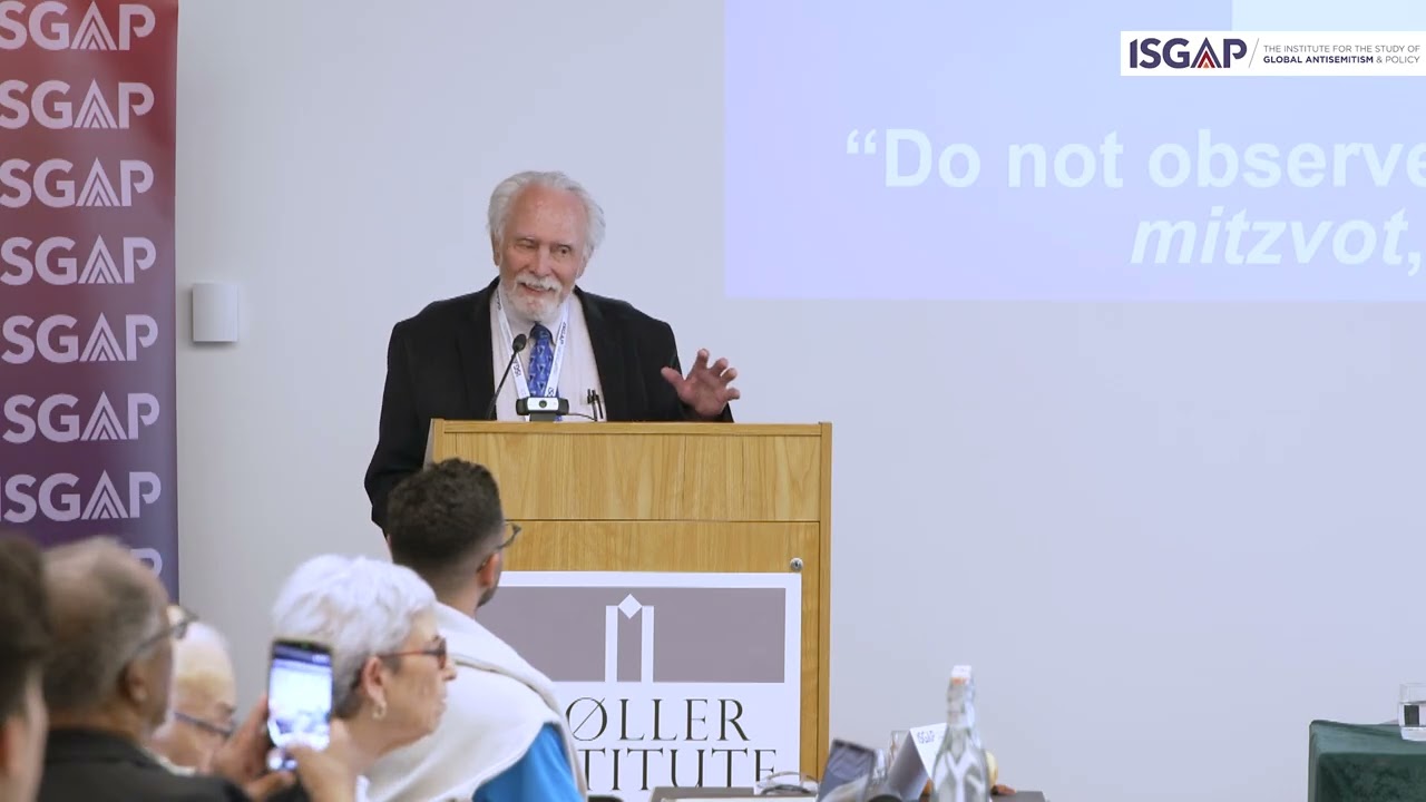 “The History and Essence of Antisemitism” PROF DAVID PATTERSON ISGAP SUMMER INSTITUTE 2026