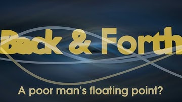 Back & Forth - A poor man
