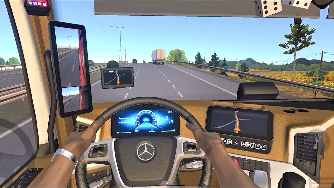 Truck Simulator: Ultimate - Mercedes-Benz Actros GamePlay 