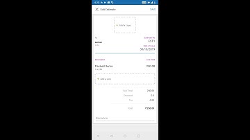 How to Create Estimate/Sales Order/Quotation and convert to Invoice in Book Keeper Android (lite)