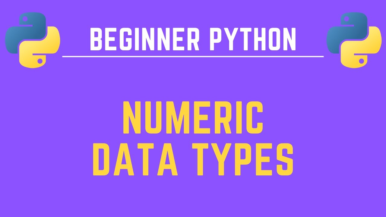 Numeric Data Types in Python - Beginner Python - Programming Tutorial ...