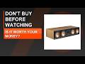 Klipsch 1064561 RC-64 III Center Channel Speaker Honest Review 2026 - Worth It