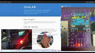 SVX Link Dual Oled Screen Allstar Node