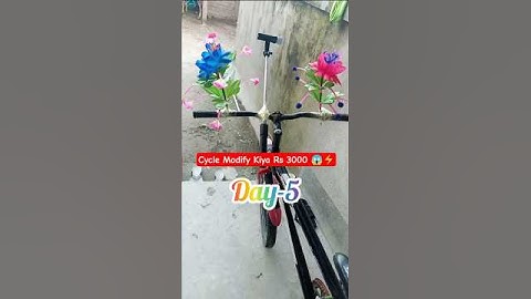 Cycle Ko Modify Kiya 😋⚡Dosto Day-5 #minivlog #sahilu