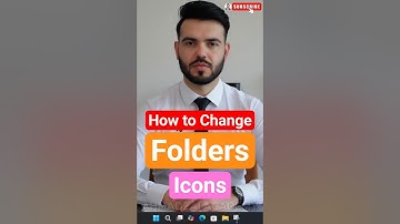How to Change Folder Icons in Windows 🖥️😯 #windowstips #viral #shortfeed #shorts