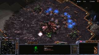 Starcraft II BW Zerg (увы у Бота не работал корректно ИИ)