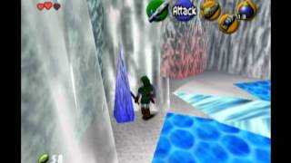OoT: Ice Cavern Recoil Boost Through First Red Ice in Spinning Blade Room