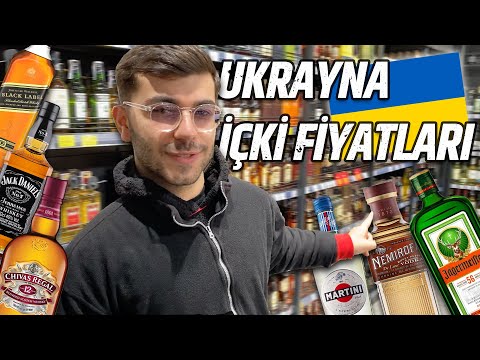 UKRAYNA'DA TÜM İÇKİLERİN FİYATLARI?! (2021)