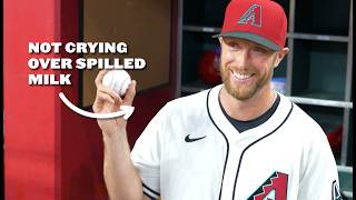 Merrill Kelly’s Dugout Dairy Snack Stash. Arizona Diamondbacks Pitcher Behind the Scenes