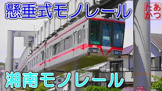 【まるでジェットコースター！湘南モノレール】湘南モノレール江ノ島線 前面展望 懸垂式モノレール