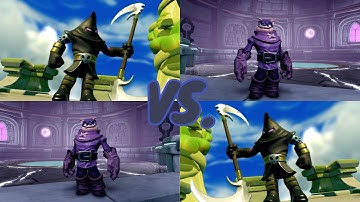 Nightshade VS. Hood Sickle and Nightshade VS. Hood Sickle | Skylanders Trap Team