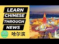478 learn chinese through news new year in harbin