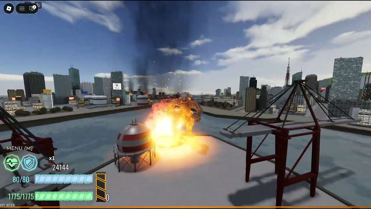 Mechagodzilla vs MV godzilla and Gojira 1954