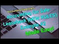 Accounting for Sale-Leaseback, Financing Lease, Made Easy