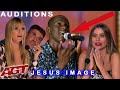 OMG😱AGT judges In Tears  Hearing This Worship Song On the Auditions-Yeshua🙏 Watch Sofia in Tears