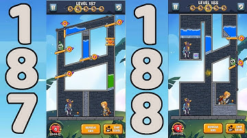 How to Loot 2 - Hero Rescue & Pin Pull Level 187 & 188