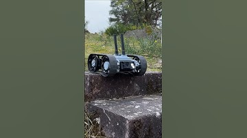 RT-Mini mini #robot drive #down #stairs