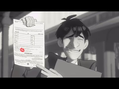 Смотреть мультфильм paperman