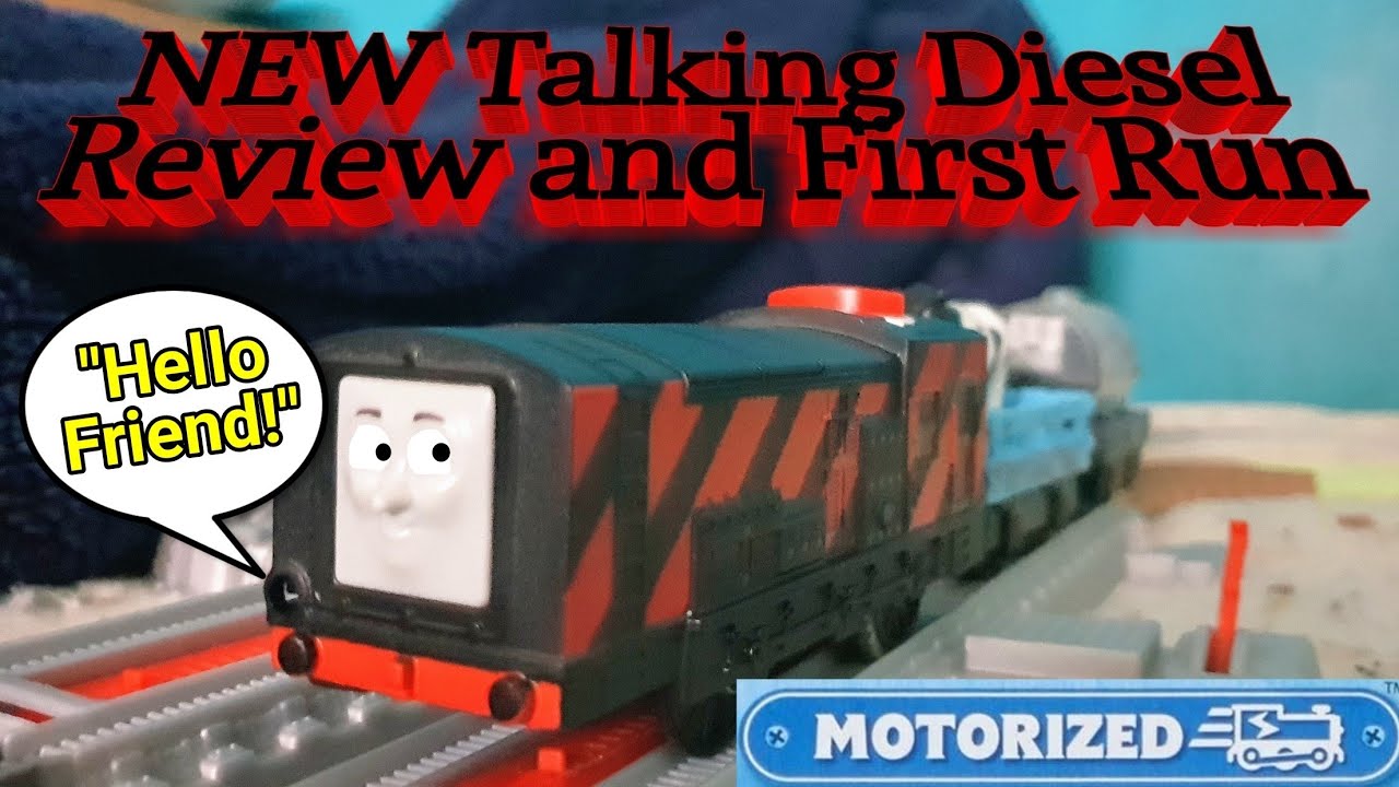 NEW Thomas and Friends Motorized Talking Diesel Review and First Run ...