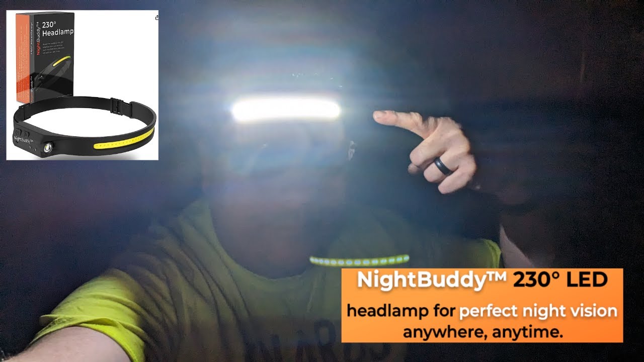 NightBuddy™ 230° LED Headlamp