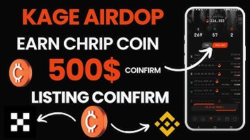 500$ Earn Free Chirp AirDrop || Chirp AirDrop On Sui Chain || Listing Coinfirm Binance & Okx