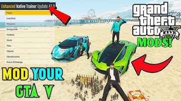 HOW TO INSTALL | ENHANCED NATIVE TRAINER | HOW TO MOD GTA 5 | GTA V MODS | FULLY EXPLAINED\DETAILED!