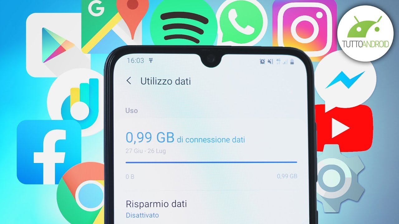 Come RISPARMIARE TRAFFICO DATI e CONSUMARE MENO GIGA su Android | Guida ITA | TuttoAndroid