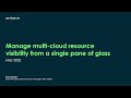 How to manage multi-cloud resource visibility with ServiceNow Cloud Operations Workspace