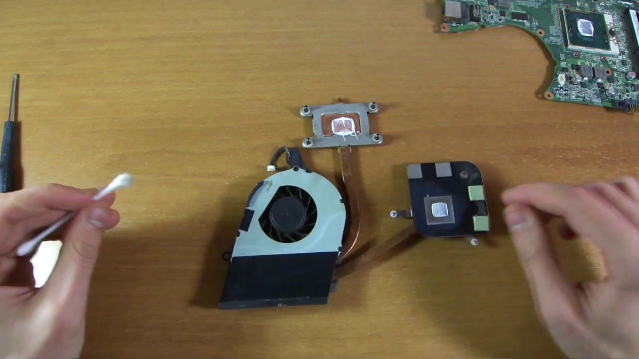 How to fix an overheating laptop - cleaning cooling system and applying ...