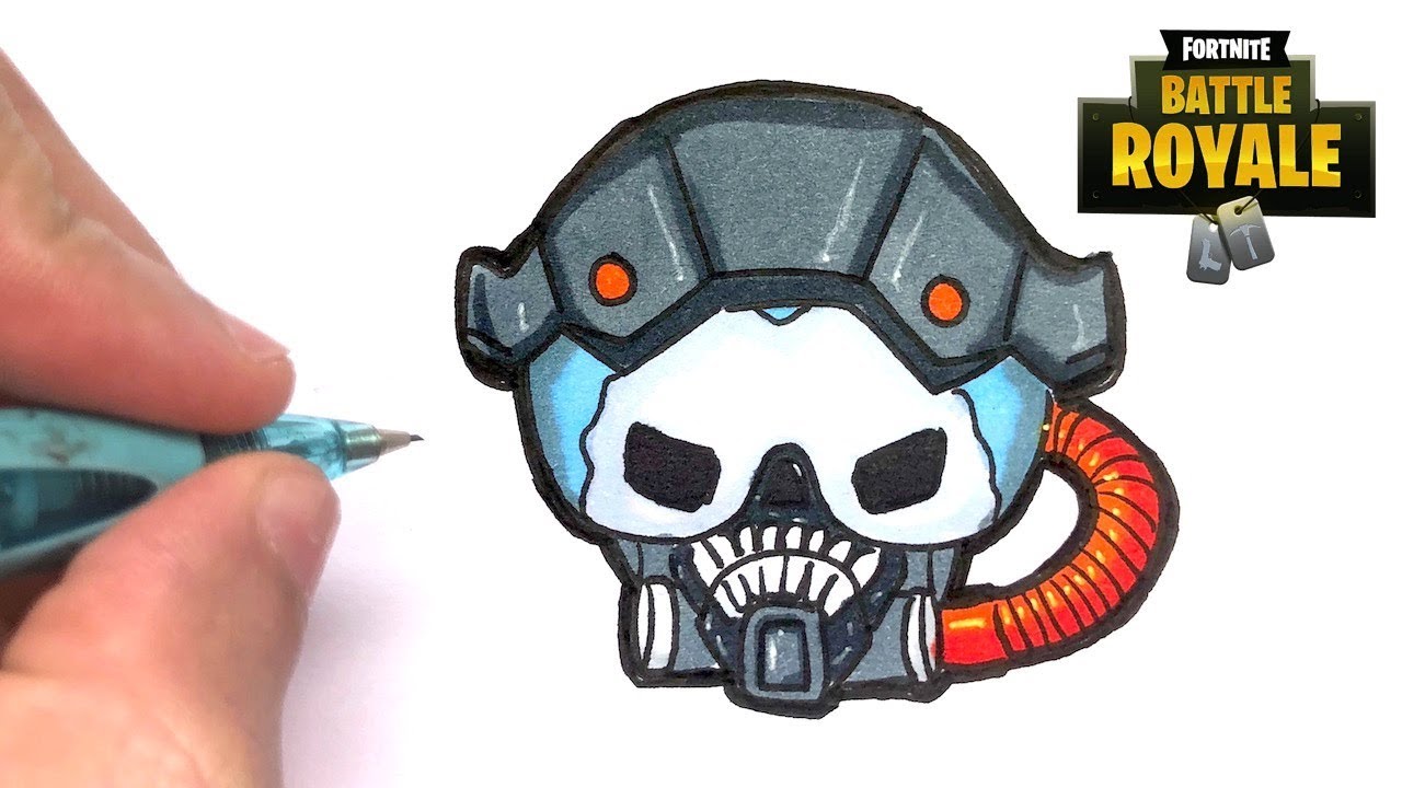 TUTO DESSIN EMOJI SUPERSONIC FORTNITE SKIN