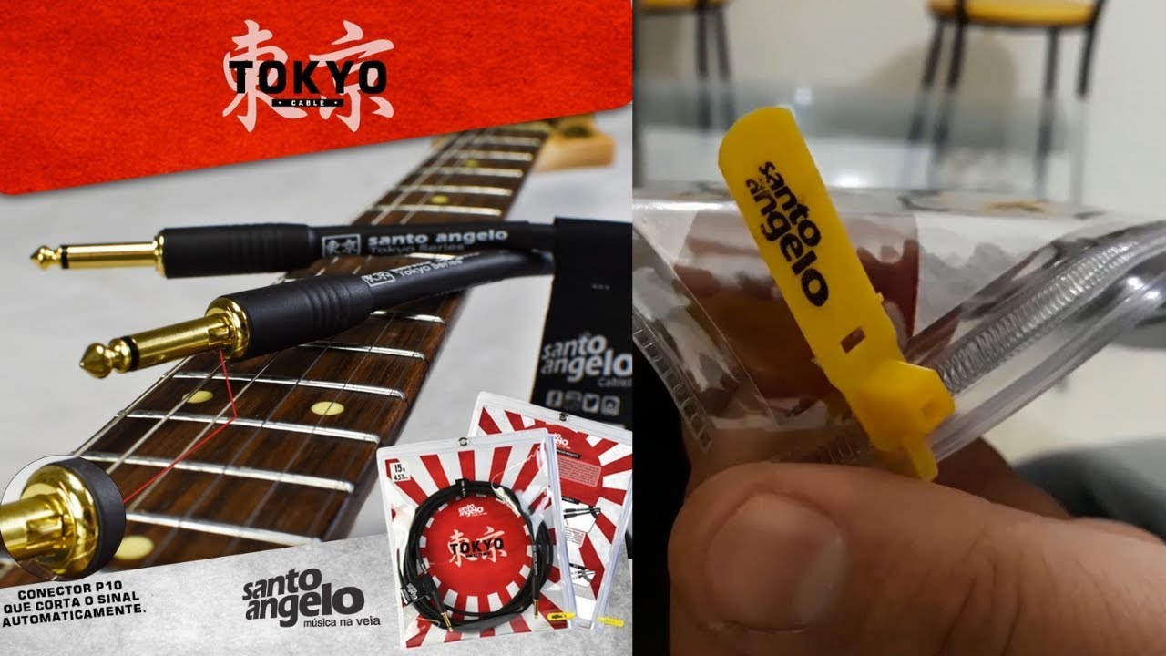 Santo Angelo - cabo - Tokyo - UNBOXING