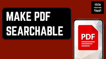 How to Make PDF Searchable in Android