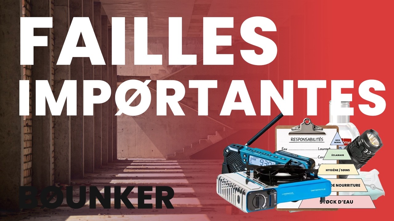 Ces erreurs INVISIBLES rendent un foyer vulnérable en 72h