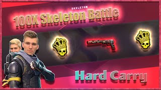 INSANE 100X Skeleton Case Battle on Datdrop - SpencerXI