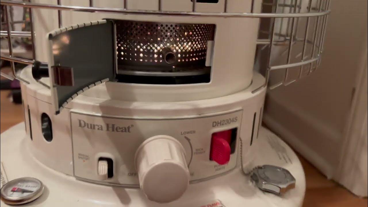 Lighting A Dura Heat Kerosene Heater YouTube