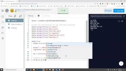 Estructura de Datos: Aplicación de una lista circular doblemente enlazada en una simulación 2