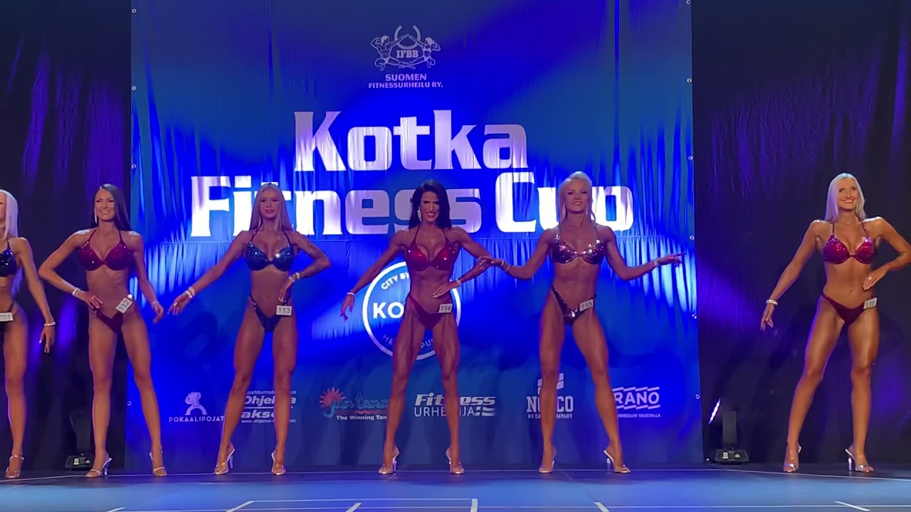 2021 Kotka Fitness Cup bikini -172 cm finaali @nordicfitnessexpo 