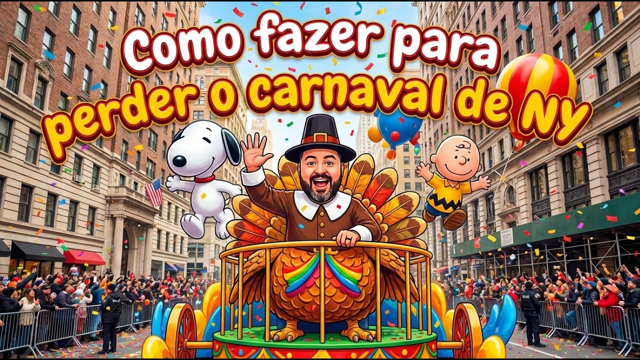 DIA DE AÇÃO DE GRAÇAS em Nova York! 🦃 Perdi o desfile da Macy's? + O famoso Bagel de NY!