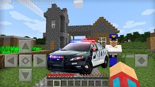 МЕНЯ АРЕСТОВАЛА ПОЛИЦИЯ ЖИТЕЛЕЙ В МАЙНКРАФТ ПЕ 100% ТРОЛЛИНГ ЛОВУШКА MINECRAFT PE ПОБЕГ ИЗ ТЮРЬМЫ