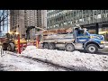 Epic Snow Removal - City of Montreal, Quebec, Canada Winter 2020 Déneigement à Montréal, Hiver 2020