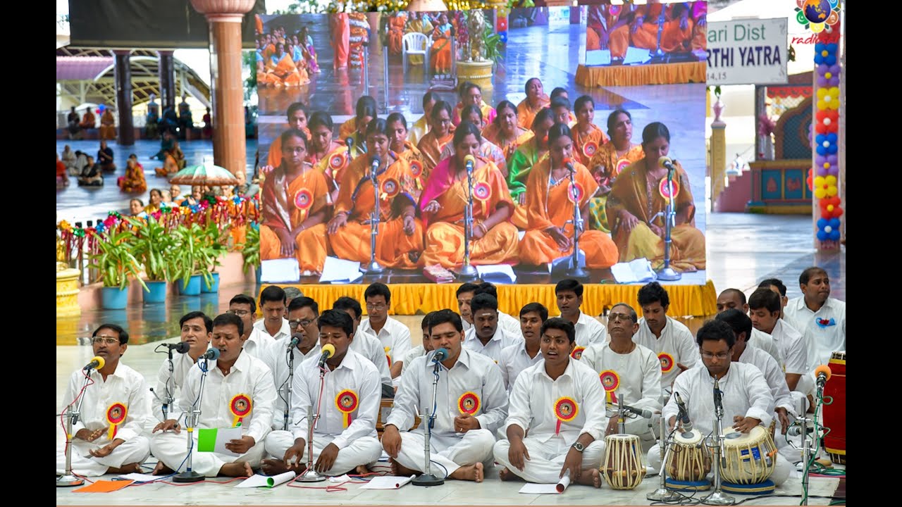 bhajans mooji 2019 Program by devotees from East Godavari Dist., at Prasanthi Nilayam (Day 2, Morning) - 15 Sep 2019