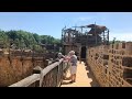 Visite du chantier médiévale de Guedelon