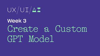 Walkthrough: Create a Custom GPT in ChatGPT